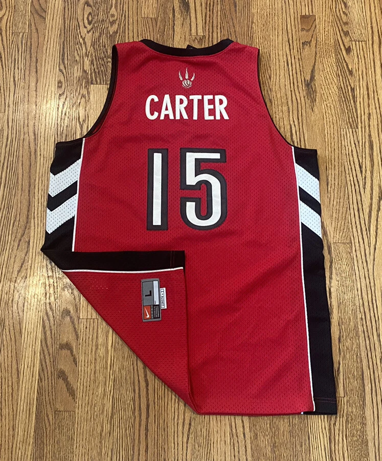 Men 15 Vince Carter Jersey Purple Toronto Raptors Throwback Swingman