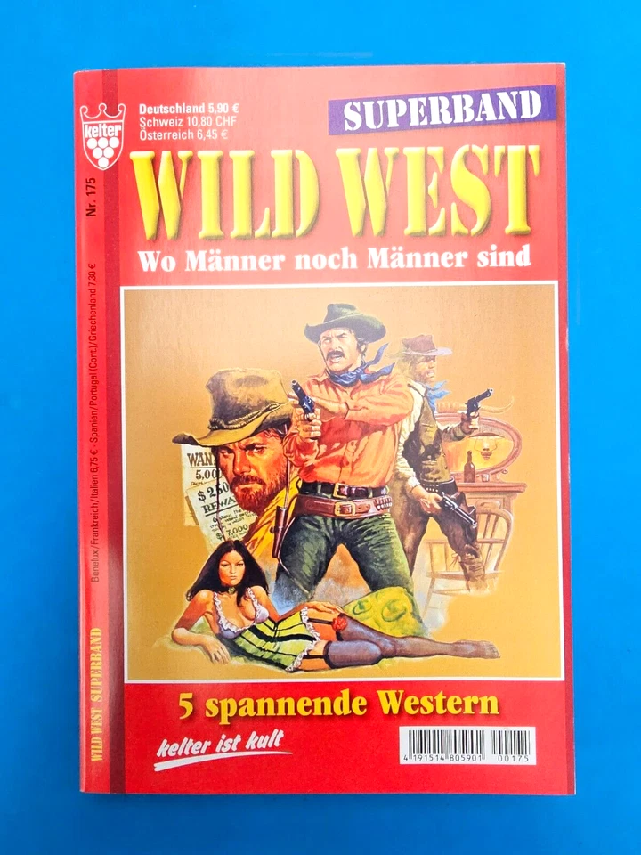 Kelter WILD WEST Superband Nr.175 ... 5 spannende Wild-West-Romane NEU - Bild 1 von 1