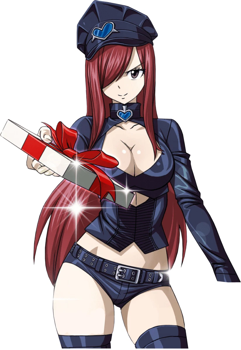 Erza Scarlet Fairy Tail V5 Weatherproof Anime Sticker 6 Car Decal | eBay