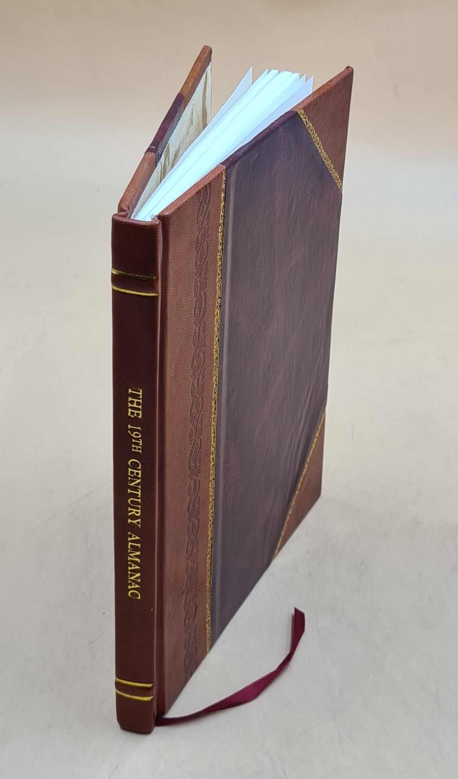 19th Century Almanac - Complete 1800-1900 Calendar Leather Bound Edition