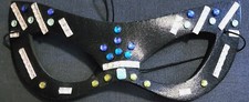 Nice Adult Size Black Eye Mask Carnival Mardi Gras Costume