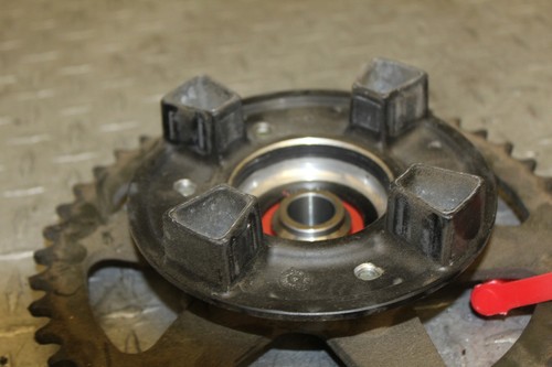 2007 KAWASAKI NINJA 650R EX650A REAR BACK SPROCKET 46 TEETH - Picture 11 of 12