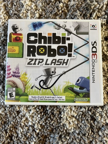 Chibi-Robo Zip Lash: Nintendo 3DS - Complete - Brand New - Video Game