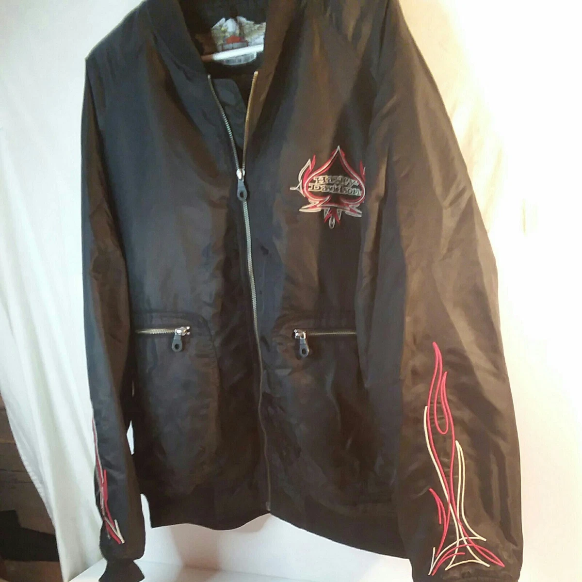 Custom nylon shop jacket