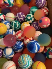 Huge Bulk Lot Of 100 Random VINTAGE Vending Machine Bouncy Balls Rubber