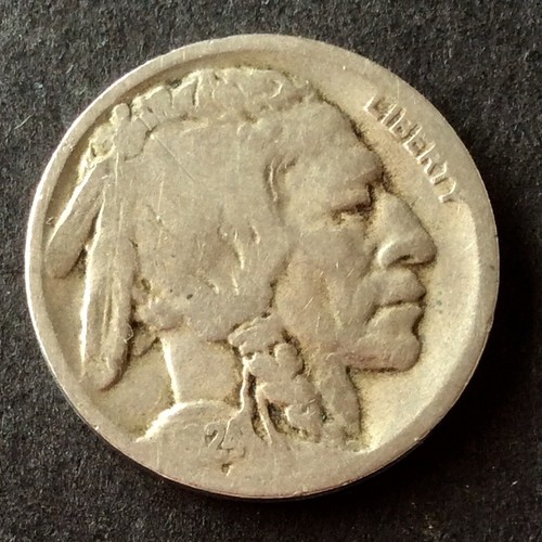 Etats-Unis - U.S.A. - Jolie monnaie de 5 Cents 1924 D - Picture 2 of 2