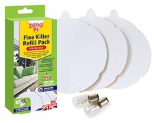 Zero In Flea Killer Refill Pack (3 Refill Discs and 2 Spare Lamps)