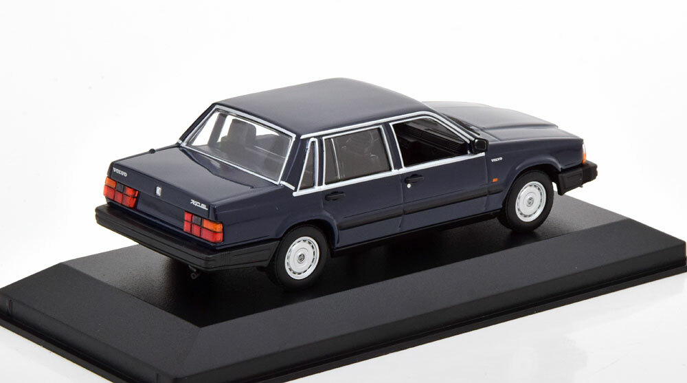 MINICHAMPS ミニチャンプス 1/43  Volvo 740 GL 1986 ボルボ シルバーメタリック ミニカー モデルカー VOLVO 740 GL Sedan 1986 Midnight Blue Minichamps 943171703 1