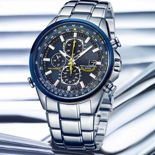 CITI-ZEN Blue Angels Men's Watch Men's Fashion Belt Quart-z Watch wristwatch - Picture 5 of 20