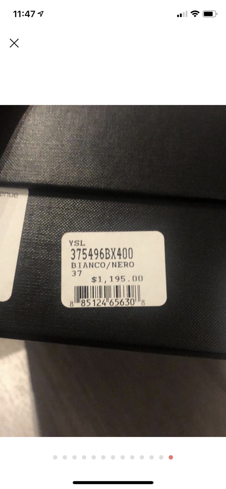 YSL Saint Laurent Python Bianca Platform 7 - image 12