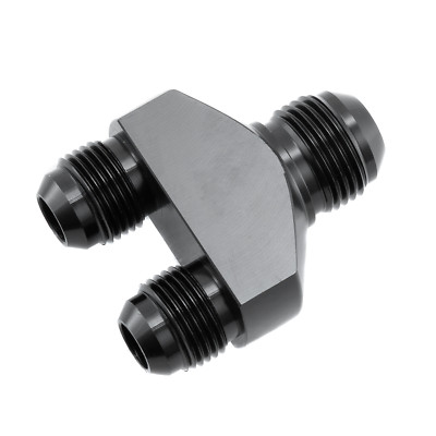 AN10 to AN8  Y Adapter Block Coupler Union Fitting Splitter Flare Male Thread