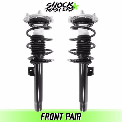 Front Pair Complete Struts Spring Assemblies for 2013-2015 BMW ActiveHybrid 3