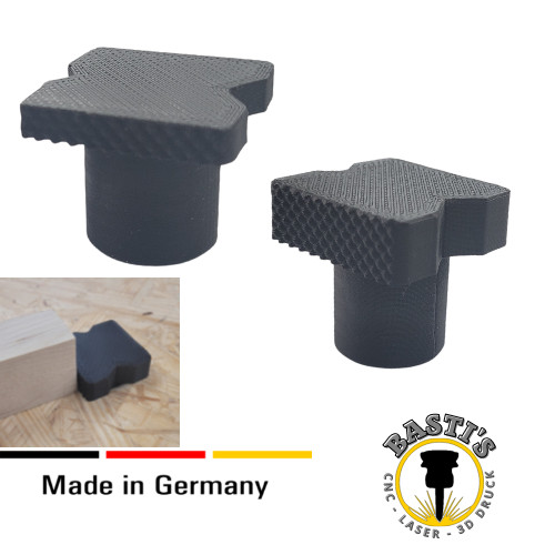 Huairdum Bankhaken 19mm - Werkbank-Anschlag Aus Aluminium