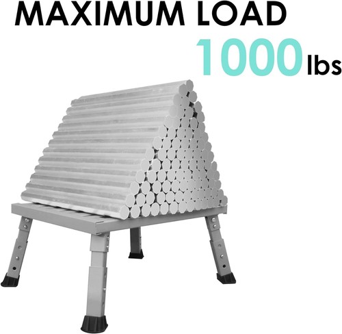 Versatile Adjustable Step Stool for RVs - Foldable & Slip Resistant, 1,000 lb - Picture 8 of 10