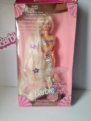 Barbie Mattel Jewel Hair Mermaid 1995 #14586 Meerjungfrau VINTAGE SIRENETTA China