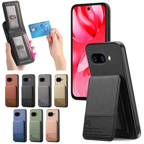 For Google Pixel 9A/9Pro XL/9Pro/9 PU Leather Back Flip Stand Wallet Phone Case - 第 1/89 張圖片