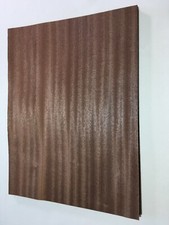Sapele Ribbon Raw Wood Veneer Sheets 11 x 15 inches Lot 766