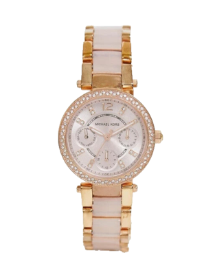 Mk6110 Michael Kors Mini Parker Rose Gold Michael Kors MK6110 Mini