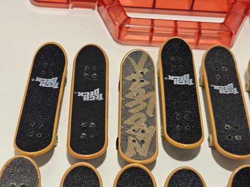 Vintage Tech Deck Lot-17 mit Koffer / 1031, Spielzeugmaschine, Black Label, Finesse, etc - Bild 11 von 16