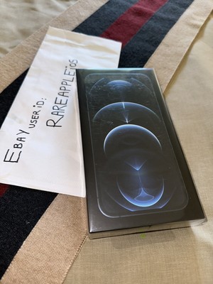Apple iPhone 12 Pro Max New Sealed Pacific Blue 256gb iOS 14 Unlocked