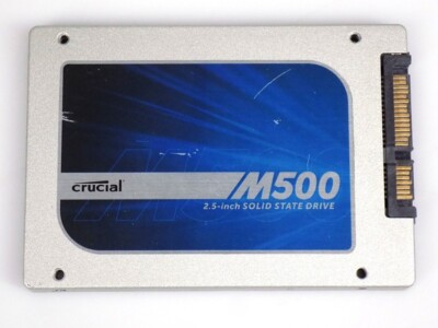 Crucial 240GB CT240M500SSD1 M500 2.5-Zoll SATA 6Gb/s MLC SSD Festplatte, BULK OK