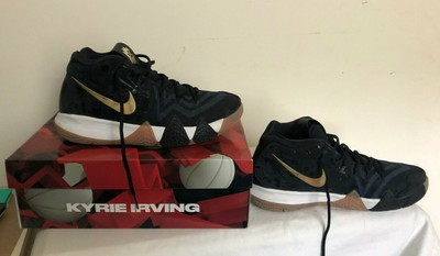 kyrie 4 pitch blue metallic gold