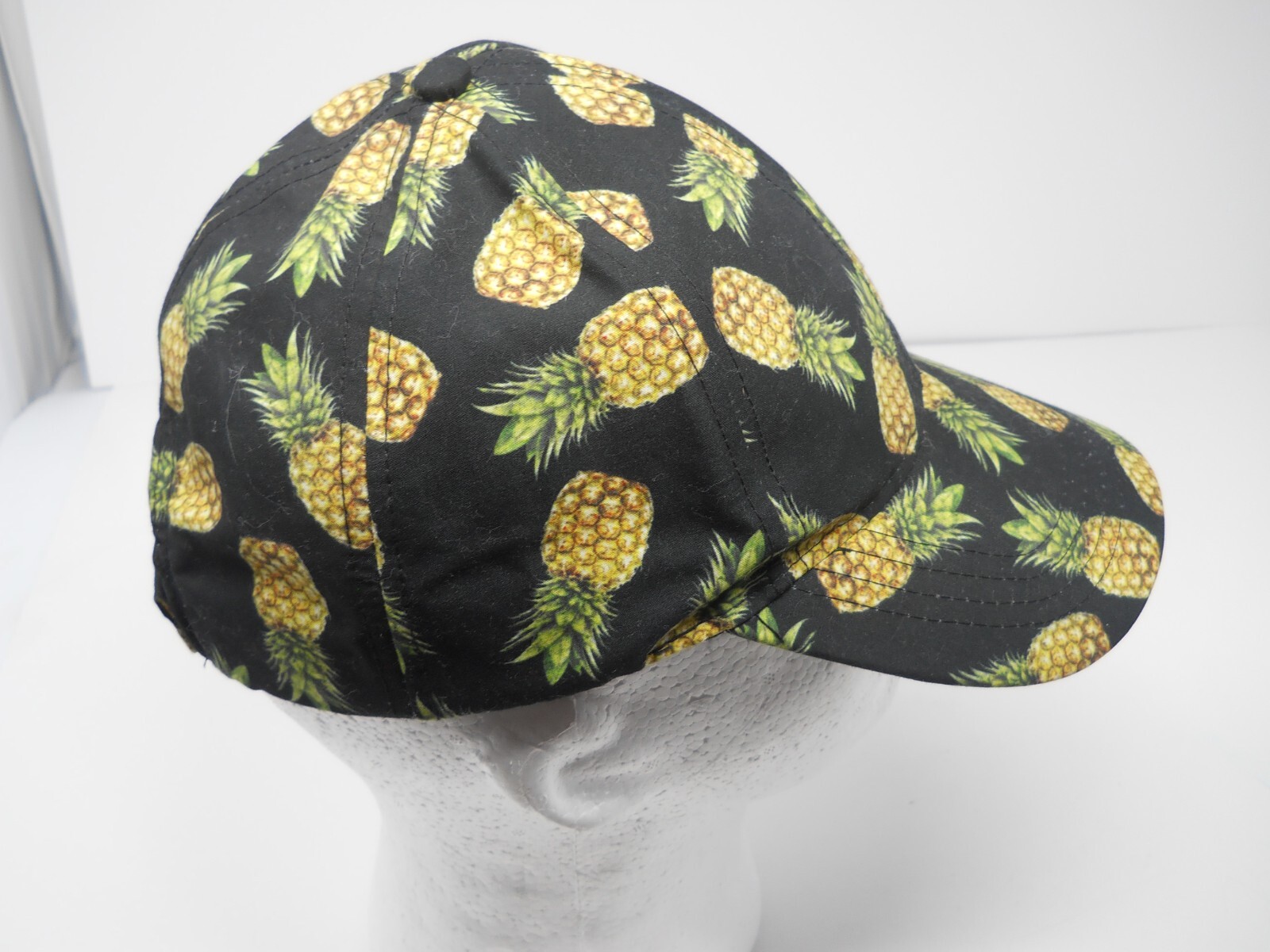 Pineapple Pattern Ball Hat Strapback Lightweight … - image 2