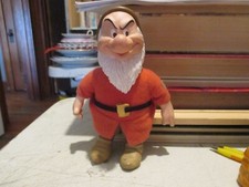 Vintage Disney/Applause Snow White and The Seven Dwarfs Grumpy Rubber Figure Toy