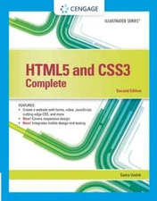 HTML5 and CSS3, Illustrated Complete by Sasha Vodnik: Used