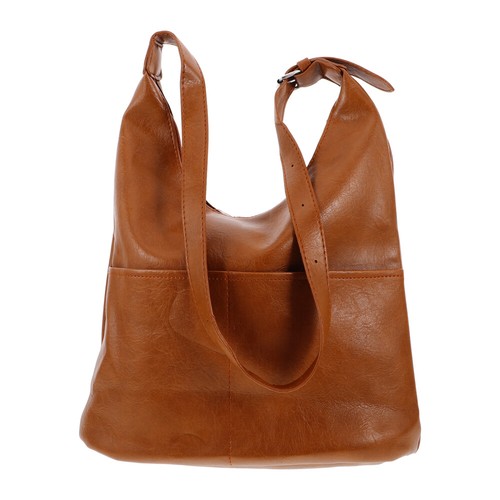 Handtaschen für Frauen groß Damen Handtasche Tasche Eimer weich Pu lässig Tasche Schulter - Bild 10 von 12