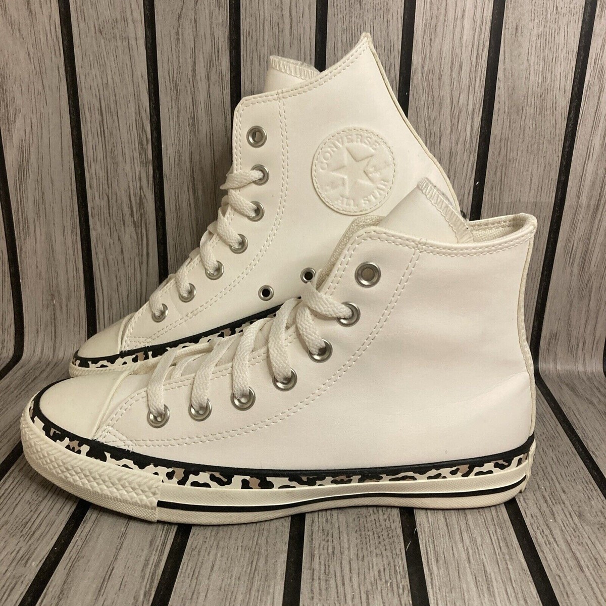 High Top White Leather Converse Uk Converse Chuck Taylor All Star