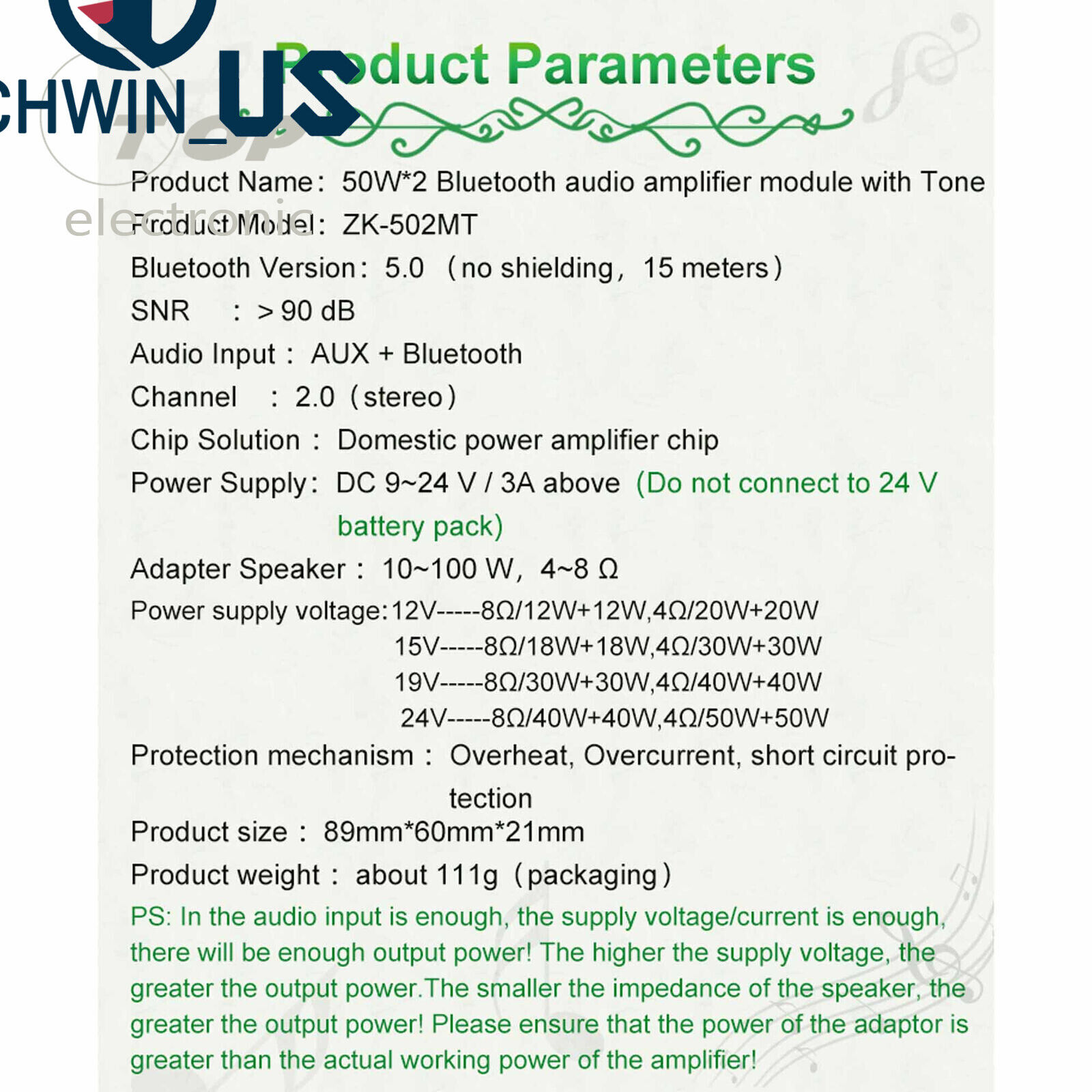 Solved a. An amplifier rated at 40-W output is connected to