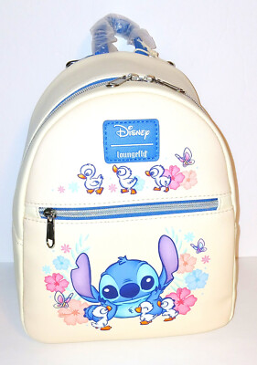 NEW Loungefly LILO & STITCH Ducklings Ducks Floral Mini  display picture 2
