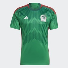 Adidas Mexico Mens Jersey Green Red Multicolor New HD6899 Size Small NWT