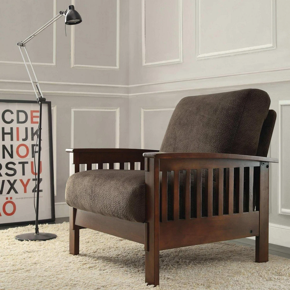 Mission on sale accent chair