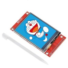 TFT LCD Serial Port Module 240x320 SPI 5V/3.3V Micro SD White LED PBC Adapter