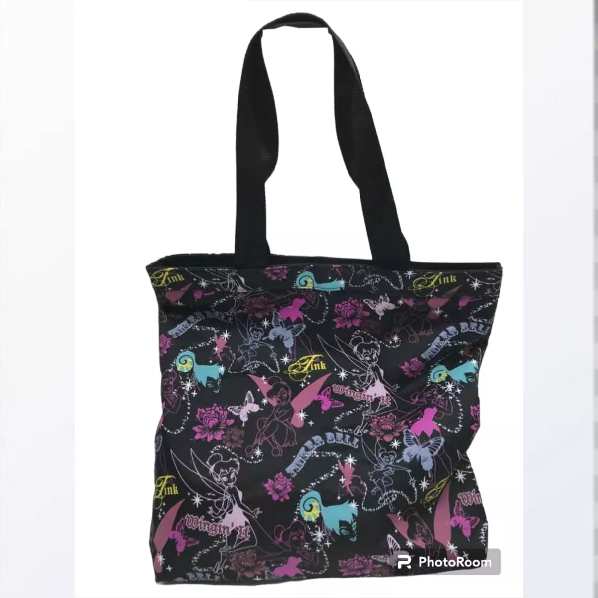 Disney store tinkerbell tote bag new arrivals