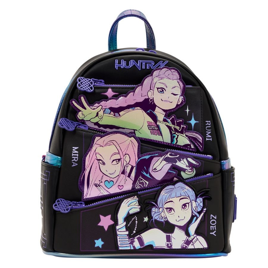 Loungefly KPop Demon Hunters – Huntrix Mini Backpack - presale