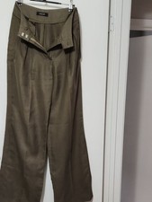 Versace Olive Green Dress Trousers Pants Sz 38