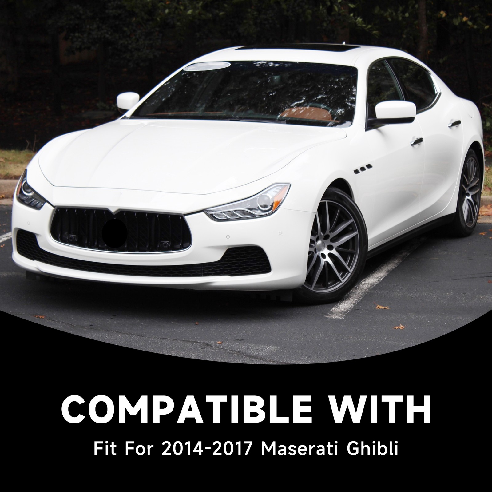 Maserati Ghibli 2014-2017 Front Bumper P/N 673001801