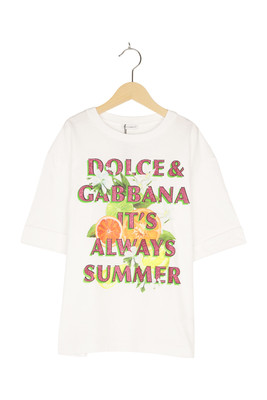 Dolce & Gabbana T-Shirt Gr. EU 152 Weiß Mädchen Neu