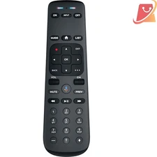 TV Remote Control Black Voice Search for AT&T TV Now DirecTV, Smart Home