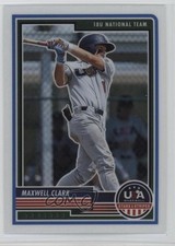2023 Panini USA Baseball Stars & Stripes Max Clark Maxwell Clark #42 1r47
