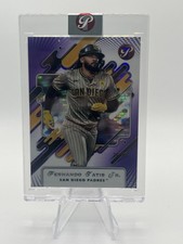 2025 Topps Pristine Fernando Tatis Jr. #207  Purple Refractor Encased #'d /99