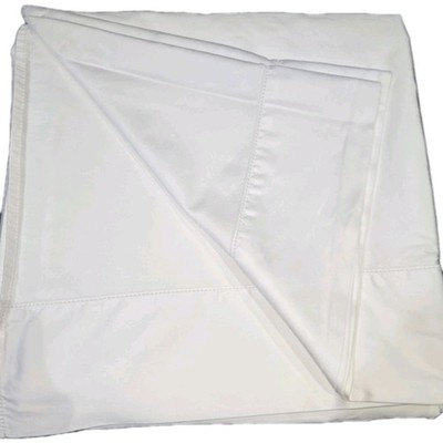 Sferra Bros King Flat Sheet In White  1pc