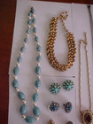 Assorted   & Earrings Costume Jewelry Mixed Lot 1950,and 1960 — photo 2