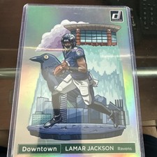 2024 Panini Donruss Lamar Jackson, Jumbo Downtown