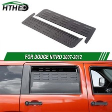 For Dodge Nitro 2007-2012 Rear Window Louver Air Vent Outlet Panel Trim Cover