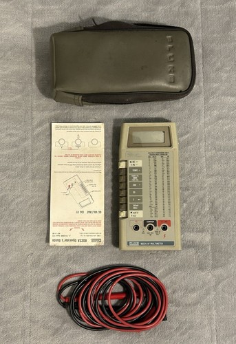 Vintage Fluke 8022A/AF Collectible Multimeter USA Tested | eBay
