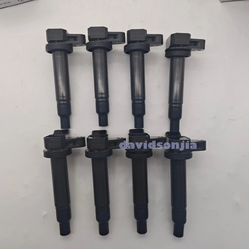 8x Denso Ignition Coils 90919-02230 673-1303 For 1998-2010 TOYOTA Tundra NEW - Image 2 of 4